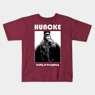 Guilty of Huncke (Dark Shirt Version) Kids T-Shirt